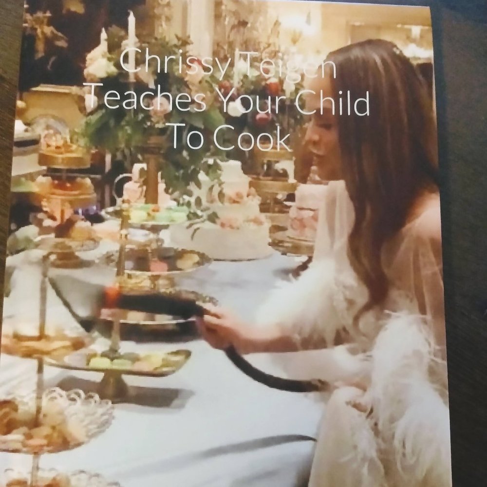 Chrissy Teigen Teach Your Child To Cook at Lulu bookstore